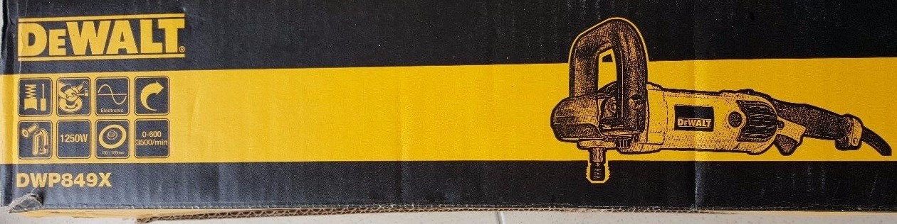 Dewalt DWP849X 7&Prime;/9&Prime; Electronic Polisher with Protective Cover NEW!