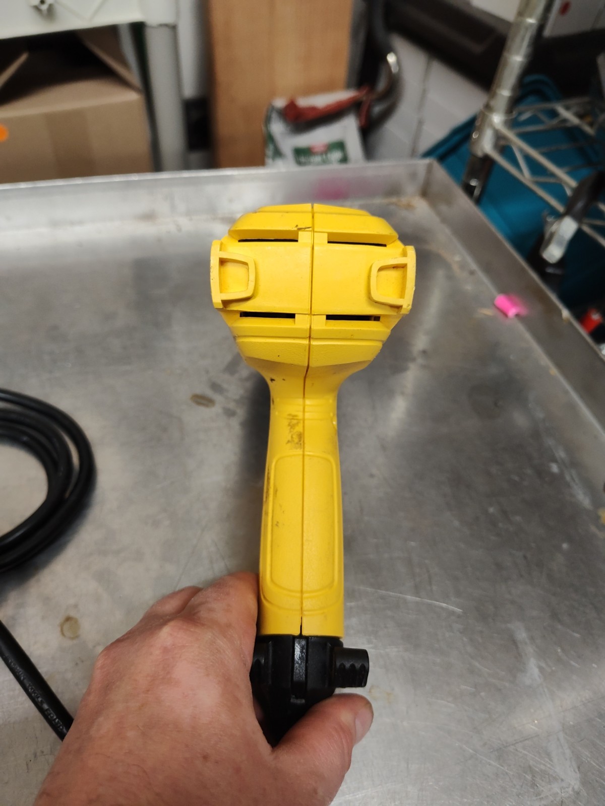 Wagner 0503655 Furno 300 Dual Temperature Heat Gun Yellow Black – Corded