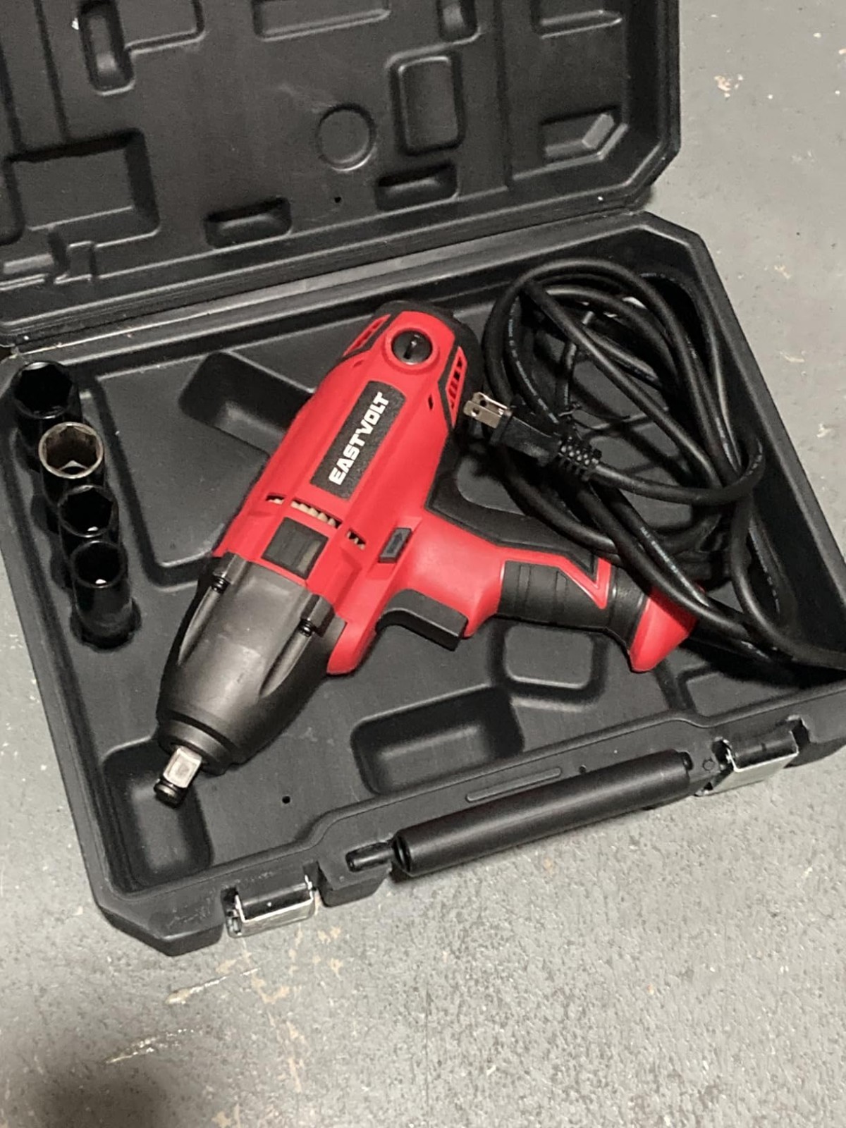 800W Electric Impact Wrench – 450 Ft-lbs Torque, 3400 RPM for Heavy-Duty Tasks