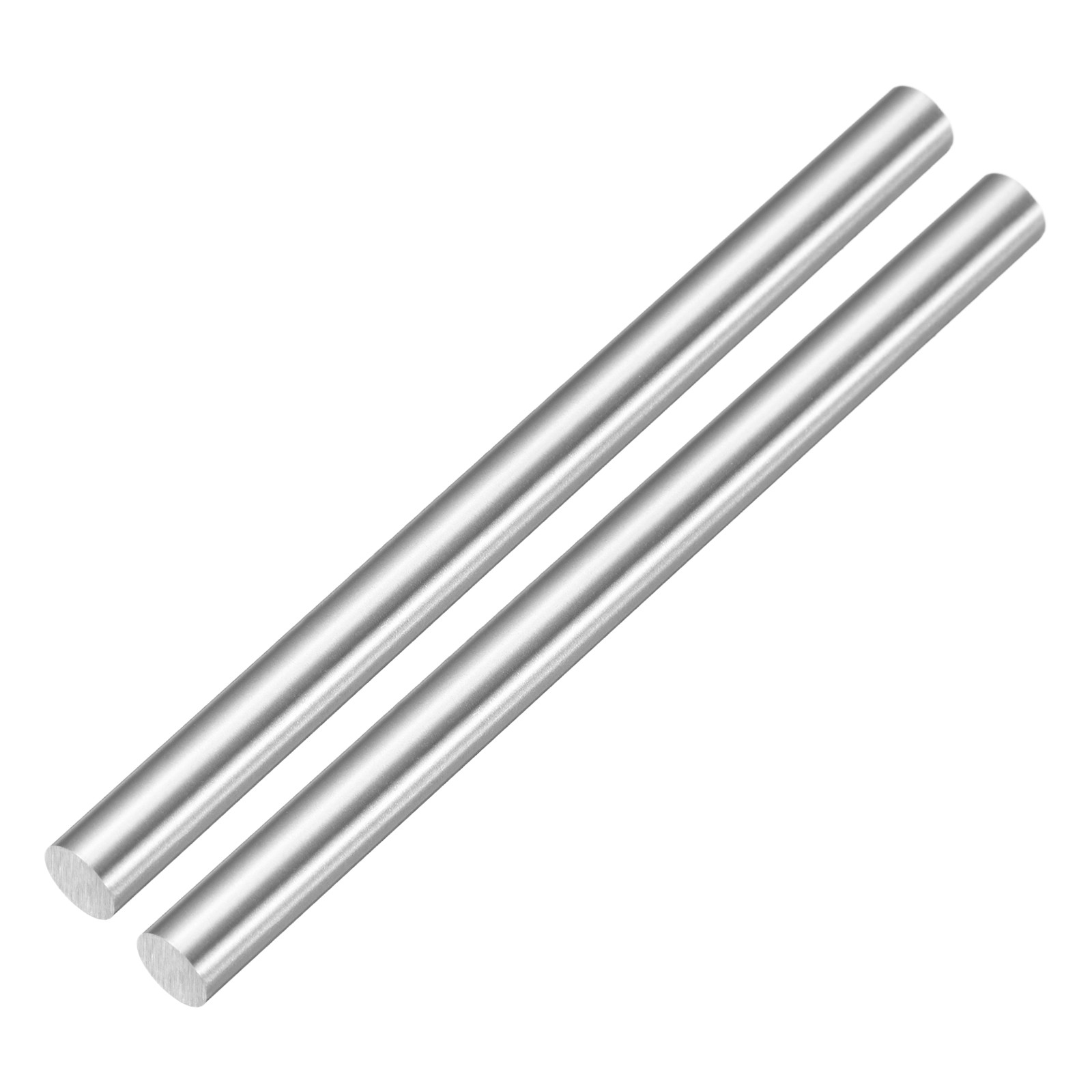 Round Steel Rod, 6.9mm x 100mm HSS Lathe Bar Stock Tool, 2 Pcs