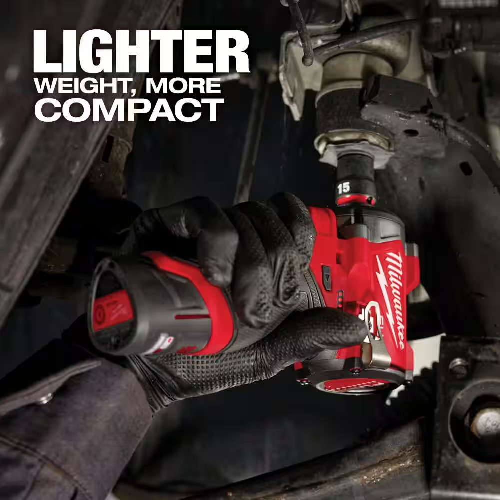 M12 FUEL 12V Lithium-Ion Brushless Cordless Stubby 1/2 In. Impact Wrench with M1