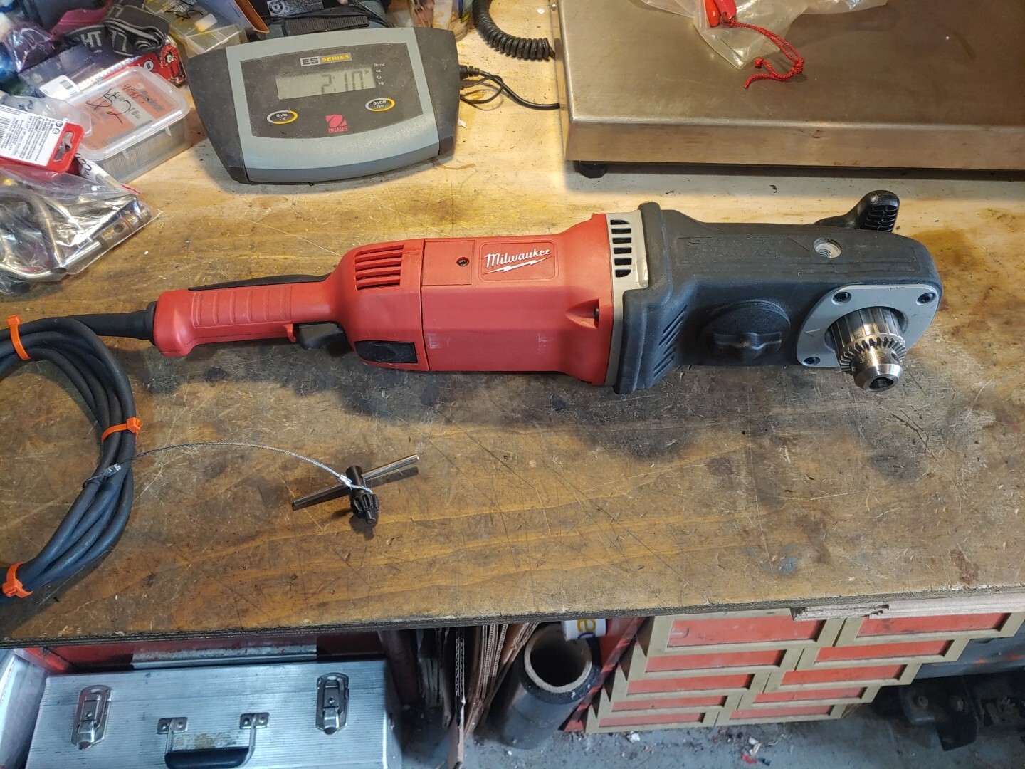 MILWAUKEE 1/2 in. 450/1,750 RPM SUPER HAWG TWO SPEED Drill 1680-20
