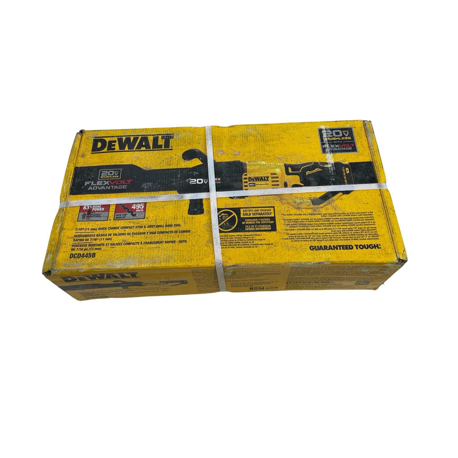 DEWALT DCD445B 20 V Max FlexVolt Brushless 7/16&Prime; Stud & Joist Drill #N9419 (AR)