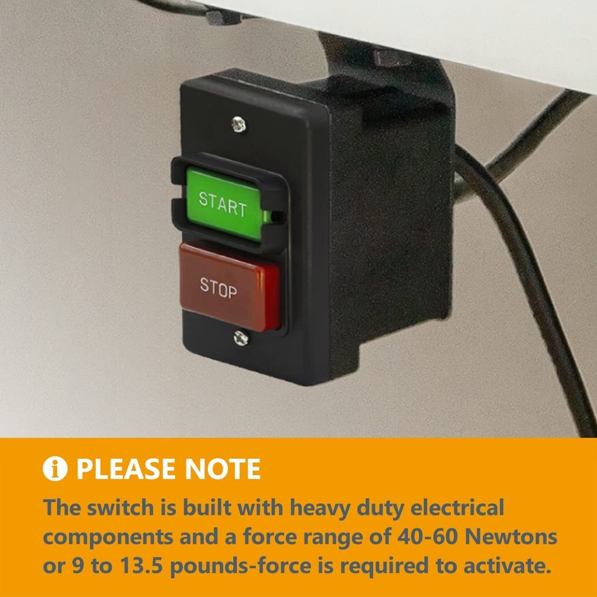 120V 230V 28A Safety Power Switch On Off 71008 for Table Saw Drill Press Router