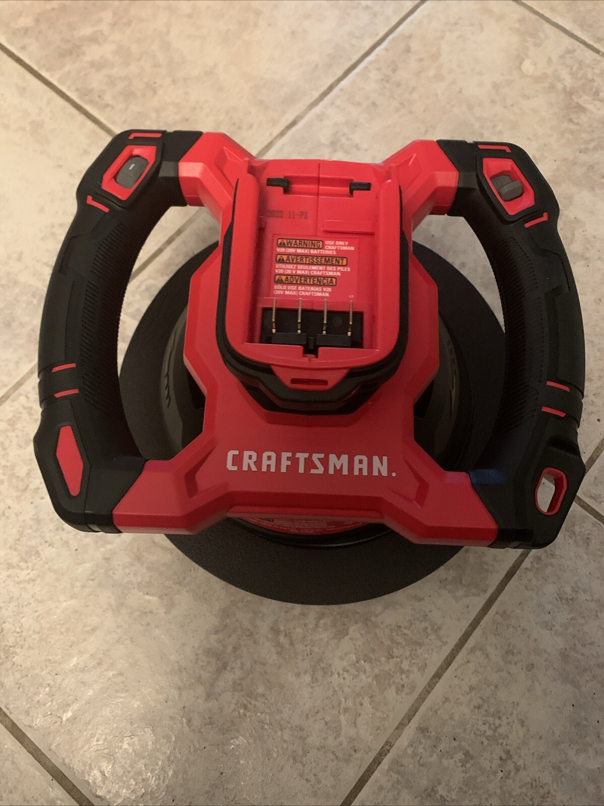 New CRAFTSMAN CMCE100B V20 20V Cordless 10” Variable Speed Polisher TOOL ONLY
