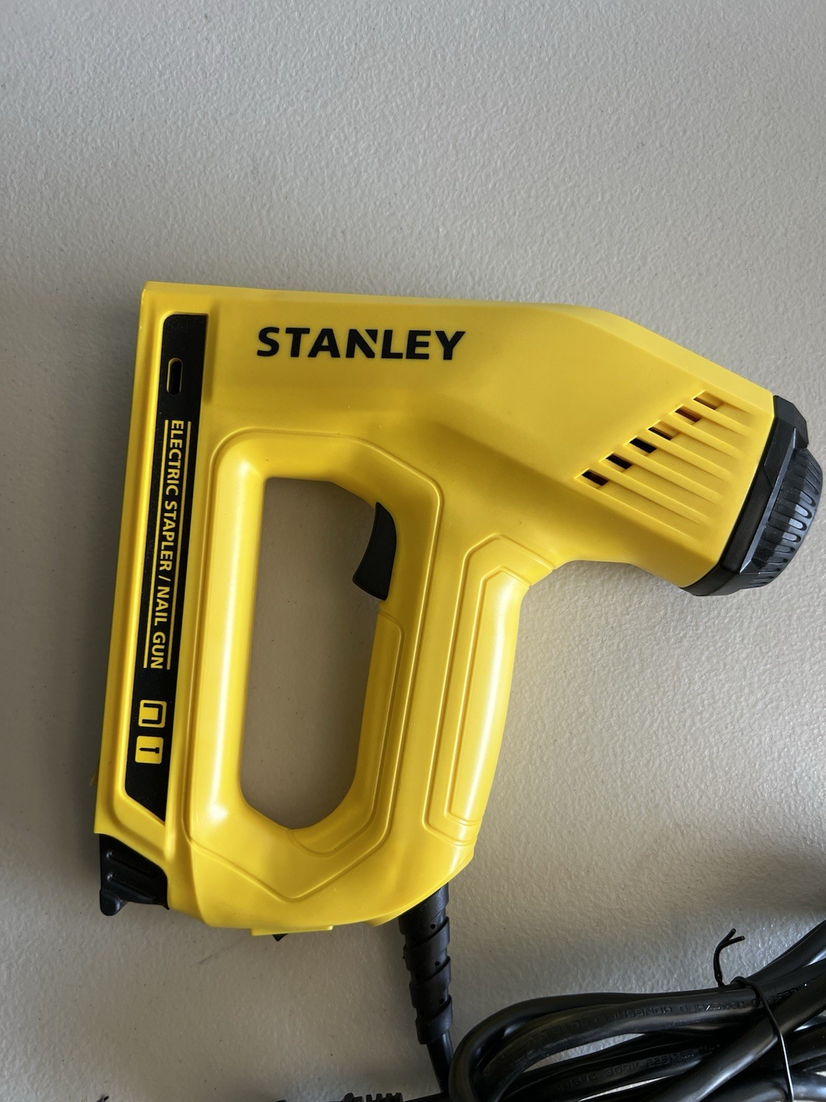Stanley Electric Stapler and Brad Nail Gun