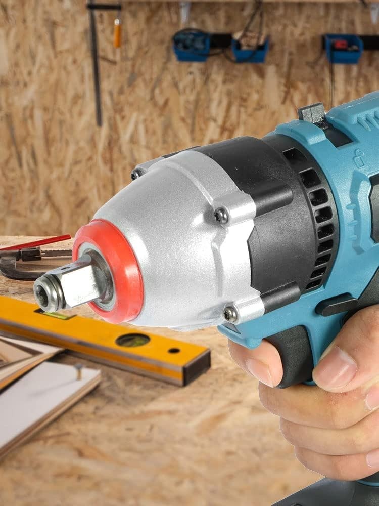 Impact Wrench 2800r/min 300NM High-Torque Electric Impact Drill 1/4&Prime; 1/2&Prime; Double