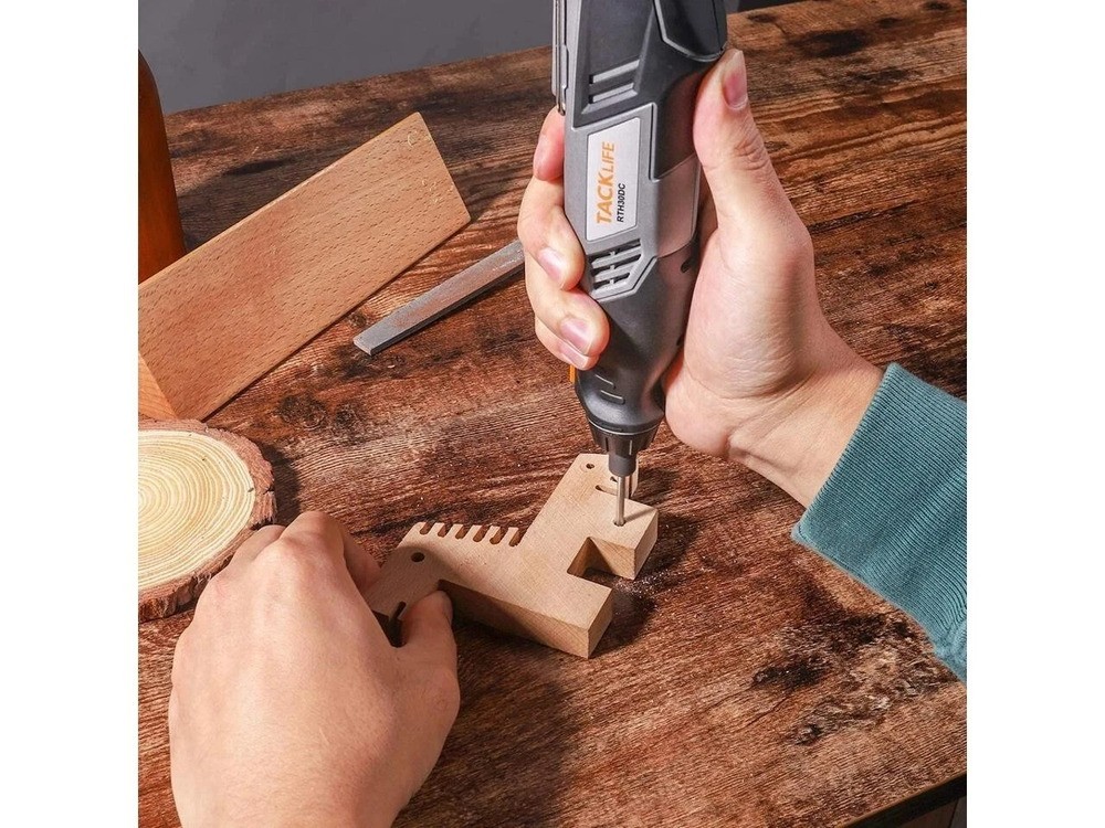 TACKLIFE 4V Cordless Rotary Tool w/Accessories – RTH30DC