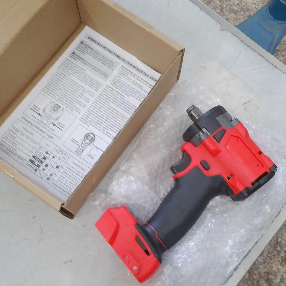 For Milwaukee 18V M18 FUEL 1/2&Prime; High Torque Impact Wrench RED+BLACK 4 Speed US