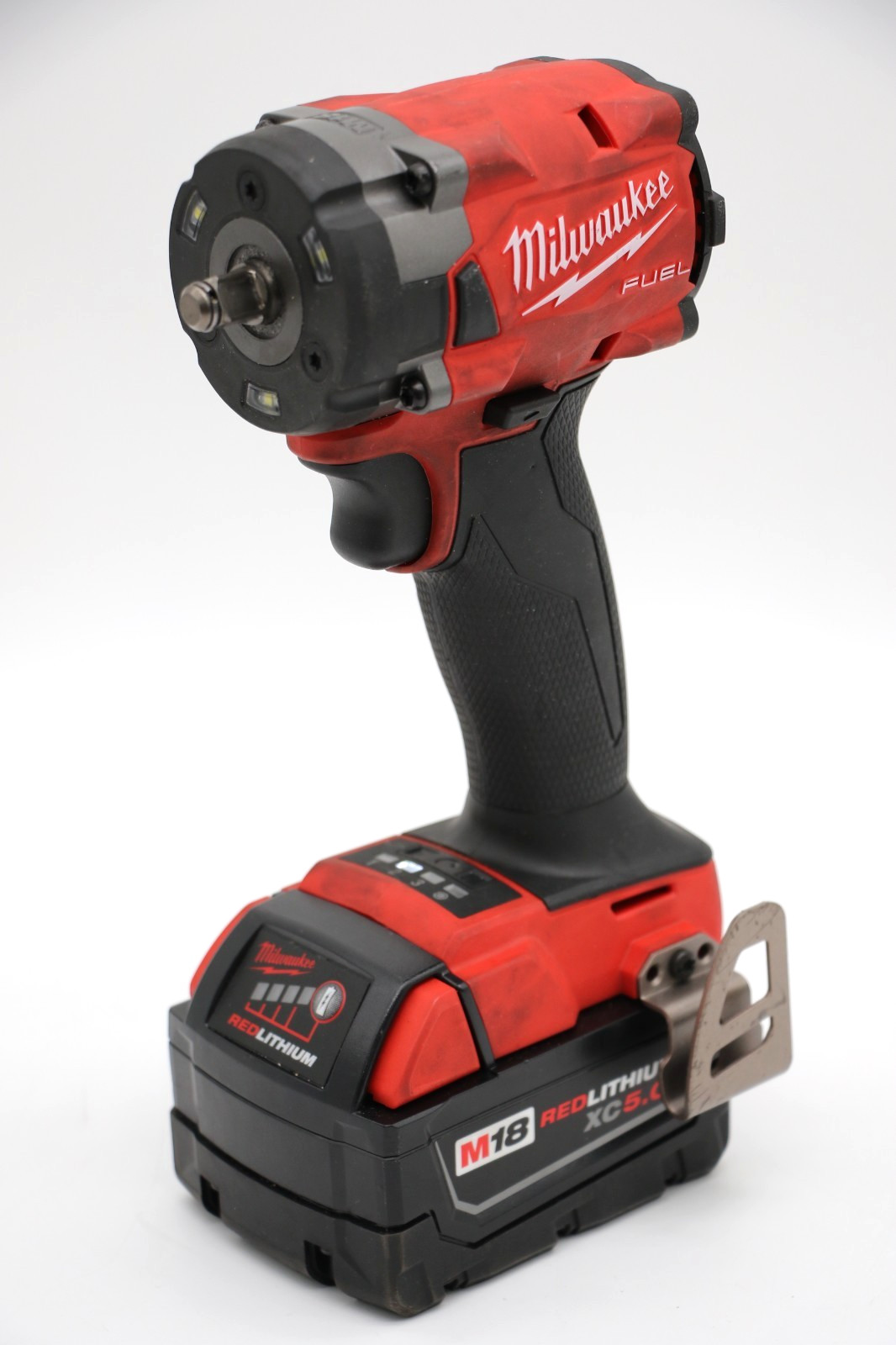 Milwaukee M18 3/8 Impact Wrench FUEL 18V Brushless 2854-20 w/ M18 XC 5.0 Battery