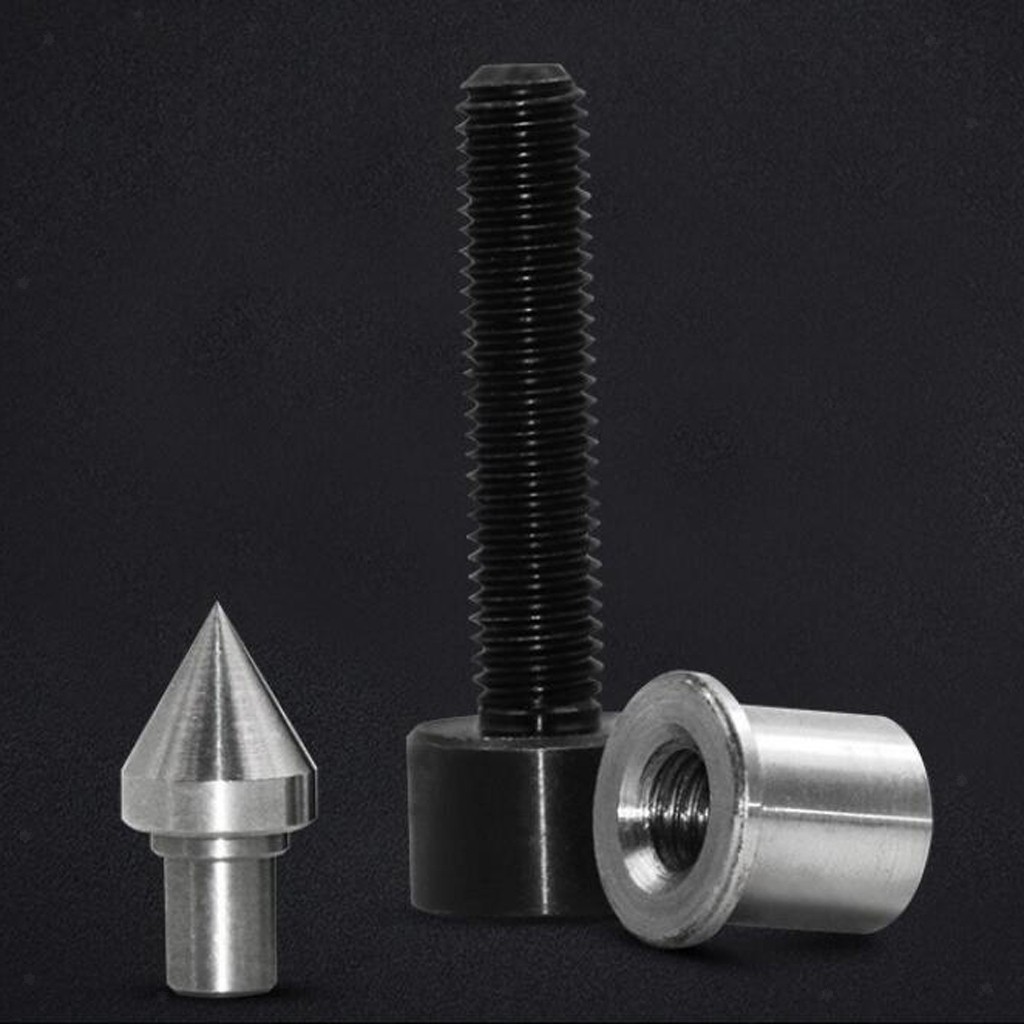 8mm Shank Live Bearing Tailstock Center for Metal or Wood
