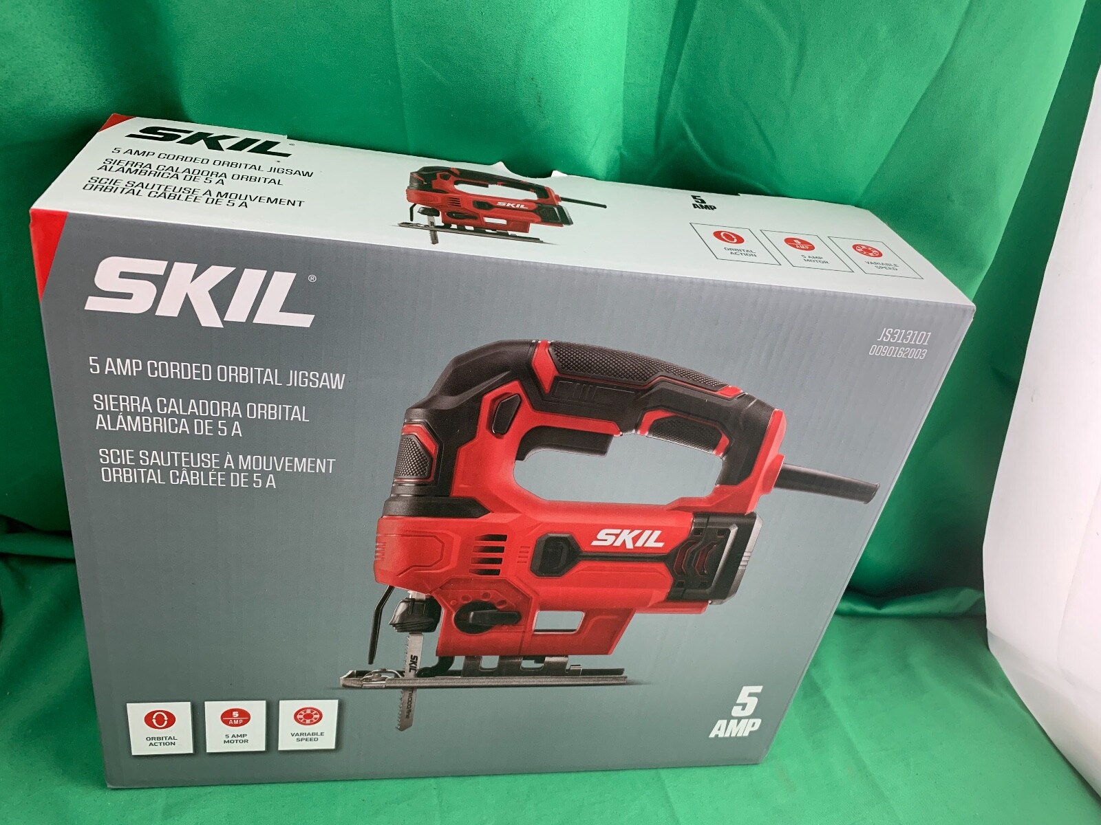 NEW IN BOX SKIL JS313101 5.0A 0-3000 SPM ELECTRIC Jig Saw