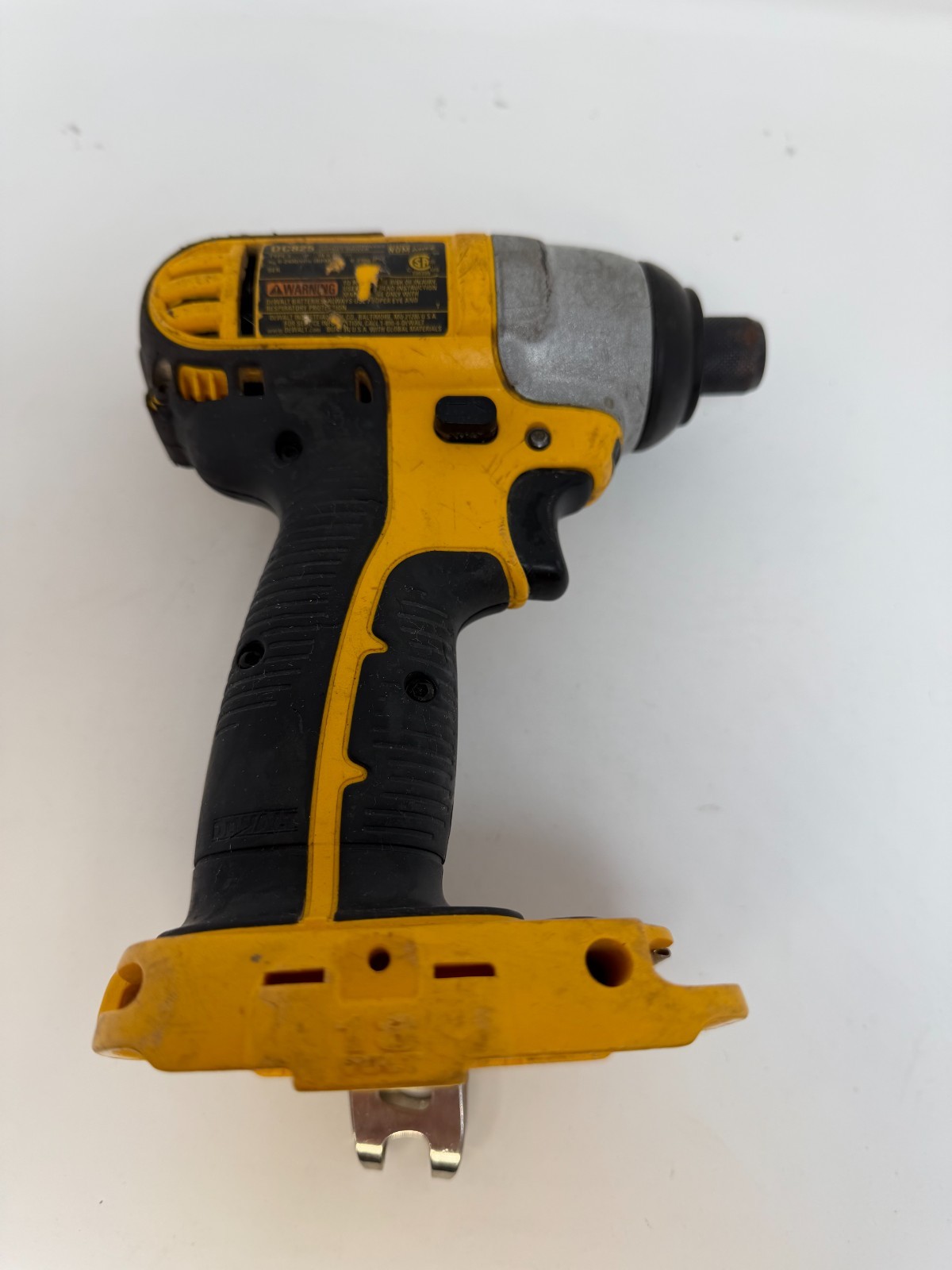 DEWALT DC825 1/4 inch Cordless Impact Driver – Black/Yellow Tool Only