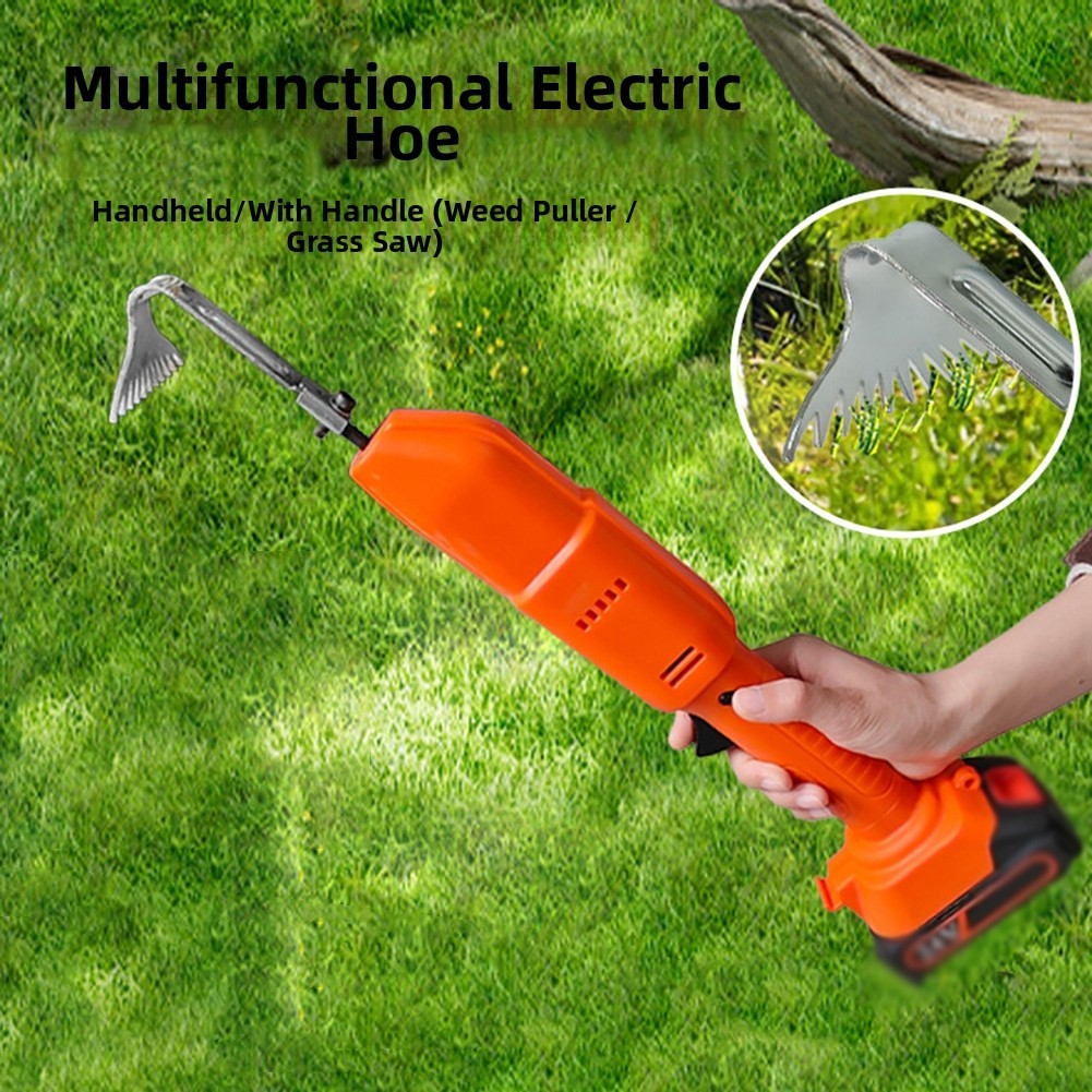 Cordless 21V Tiller/Weeder for Residential Gardens with 235 RPM Performance