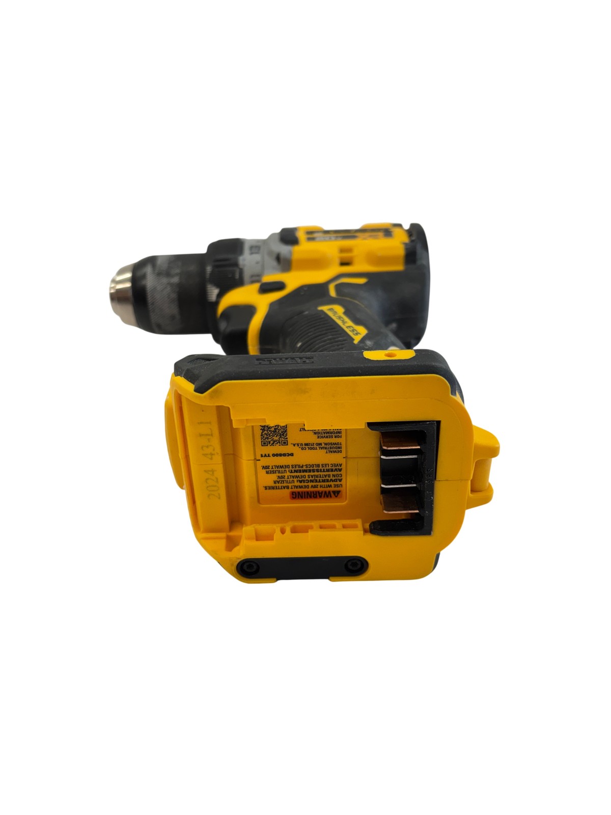 DeWalt DCD800 20 Volt Cordless 1/2&Prime; Drill