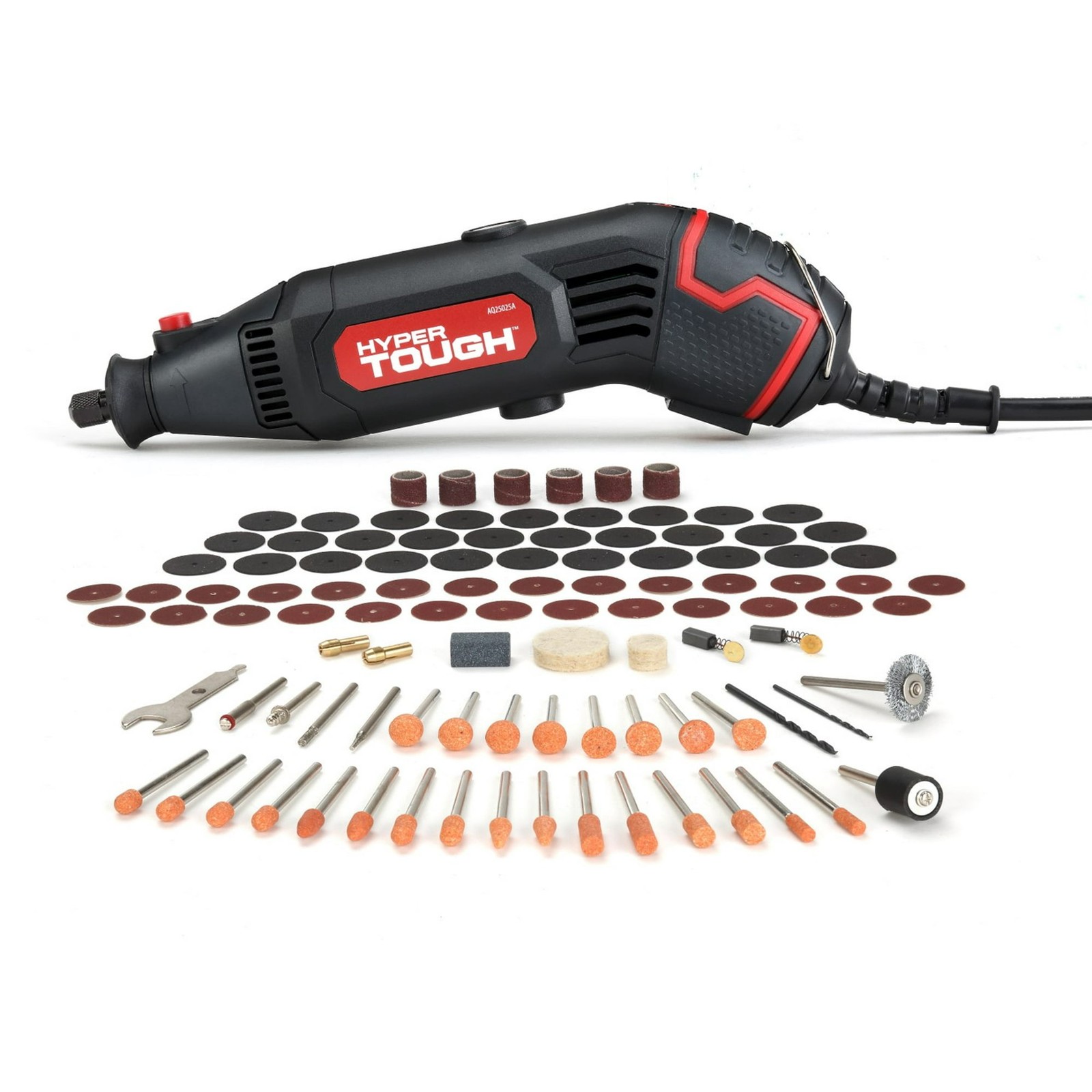 1.5 AMP Corded Rotary Tool with 105 Accessories, 120V Variable Speed and Storage