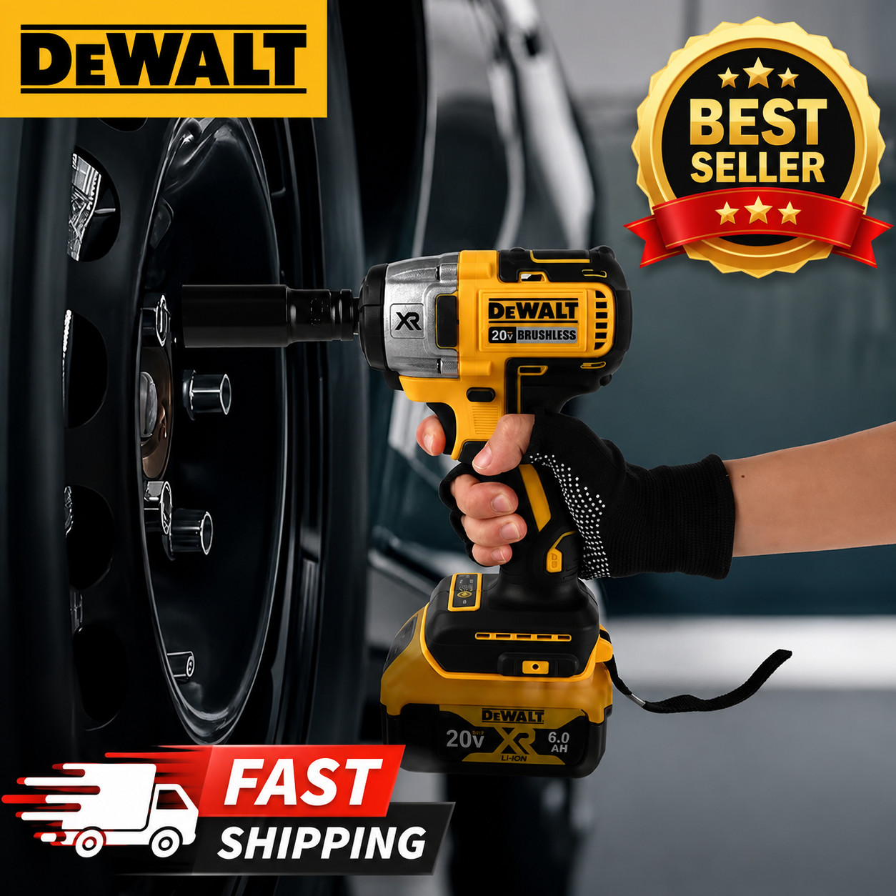 Dewalt DCF880B 20V Max XR 1/2&Prime; Compact Impact Wrench (Bare)