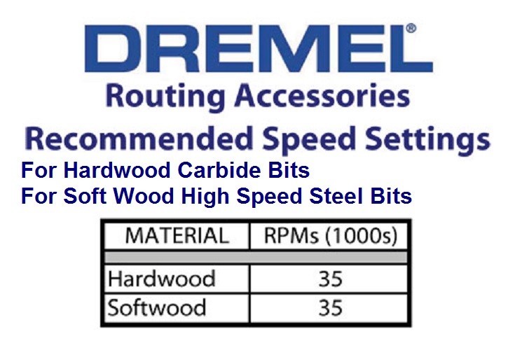 NEW DREMEL 3/32&Prime; 612 BEADING ROUTER BIT 1/8&Prime; SHANK ALL ROTARY TOOLS