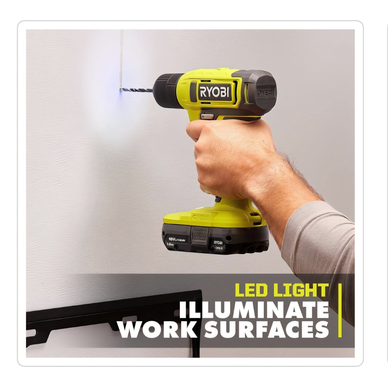 Ryobi ‎PCL201 18V ONE+ Cordless Drill Kit