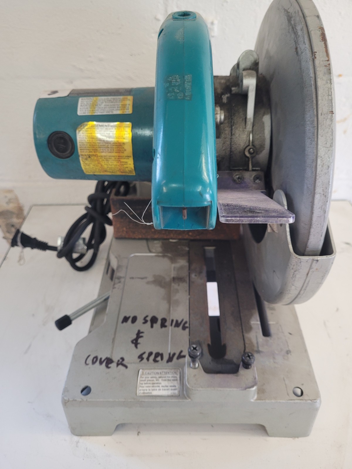 Makita LC1230 12-Inch Corded Metal Cutting Saw, 15 AMP 1,300 RPM 120V