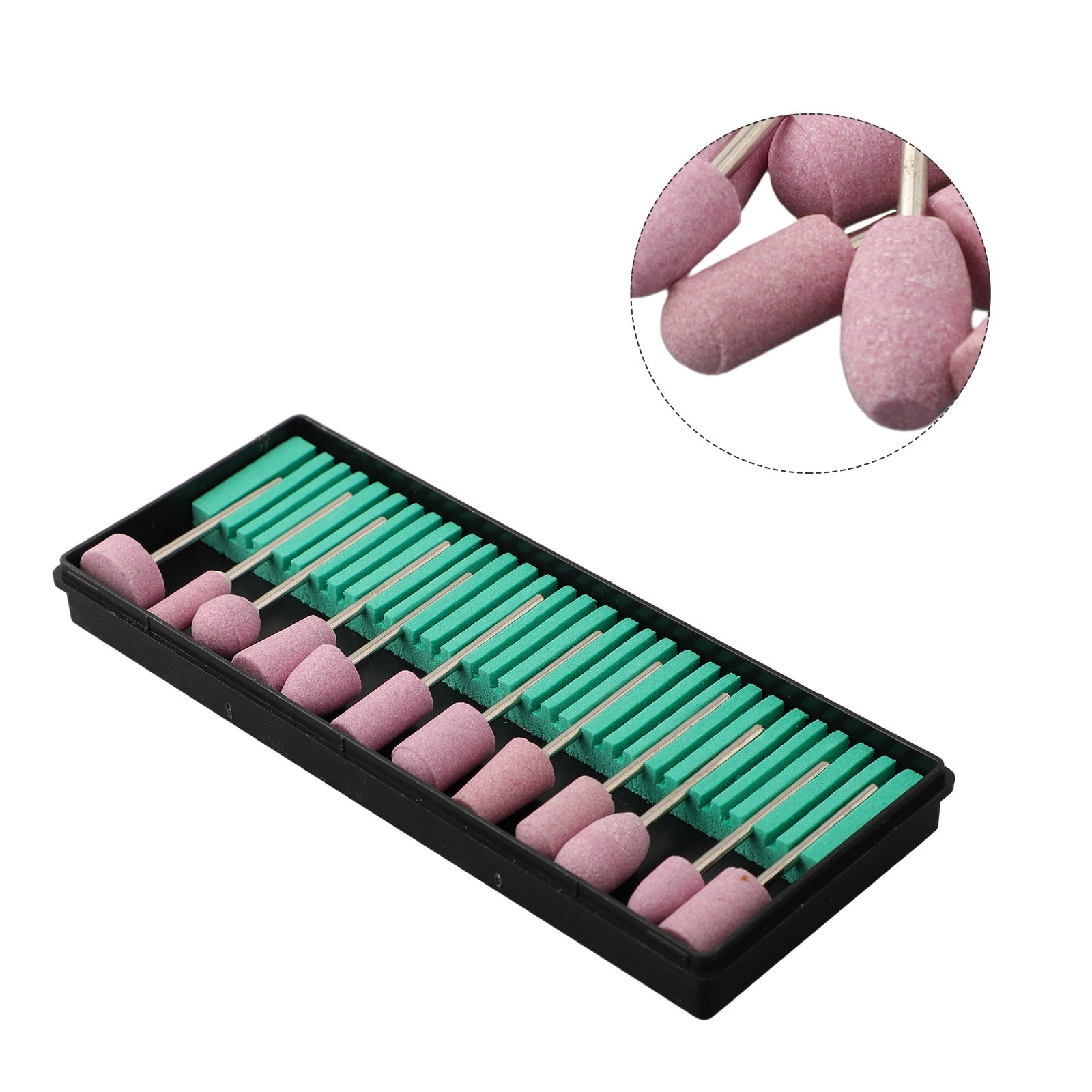 for Nail Art Drill Bits Grinding Head File For Rotary Tool Pedicure Polishing