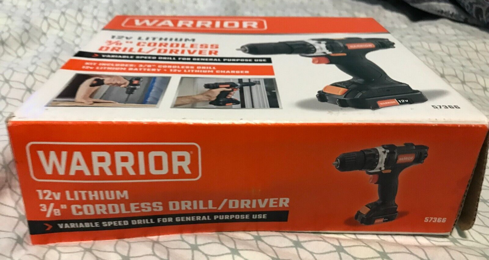 Warrior 12v Lithium-ion 3/8 In Cordless Drill /driver