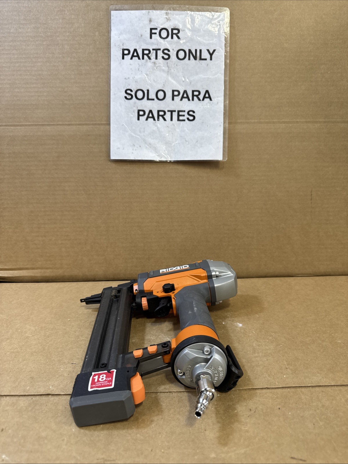 Ridgid 18-Gauge 1-1/2&Prime; Finish Stapler AT161002 Parts J95