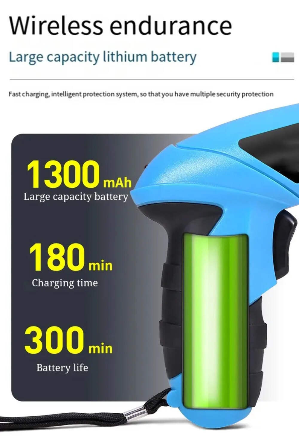 Cordless Electric Screwdriver Rechargeable 1300mah Lithium Battery Mini Drill 3.