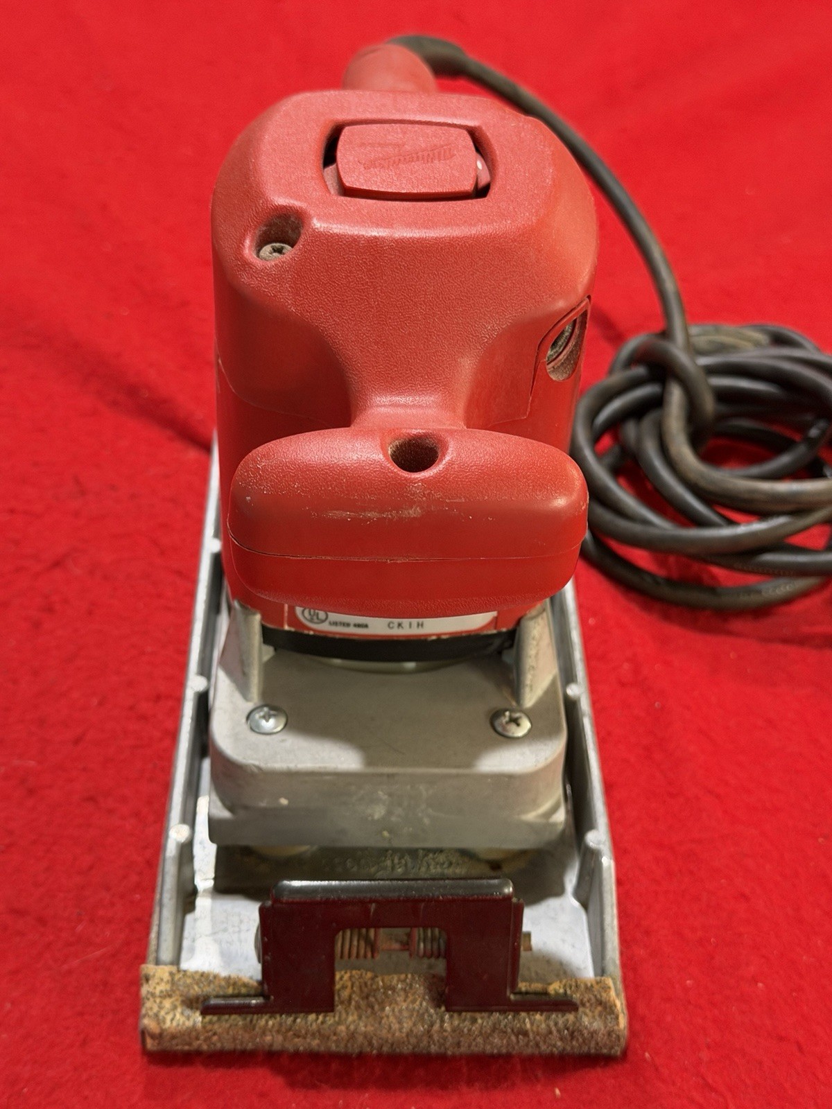 Milwaukee 6014 Orbital Sander 120V 5A 500W With Case