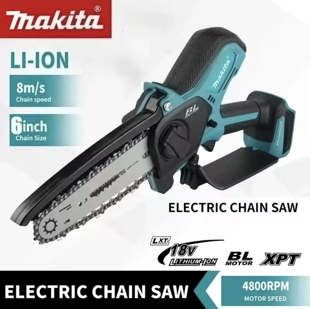 ​Makita XCU14 DUC150 18V Cordless 6 Mini Chainsaw Electric Pruning Saw Bare Tool