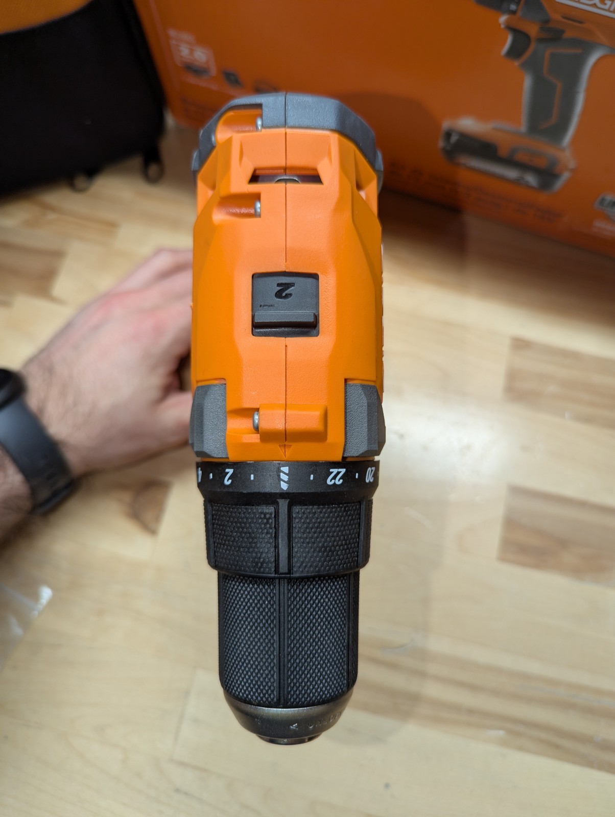 RDGID 18V Cordless 1/2&Prime; Drill/Driver with Charger (NO BATTERY INCLUDED) R86001