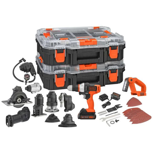 BLACK+DECKER MATRIX™ 20V MAX* 10 Kit In Storage – BDCDMT1210KITC1
