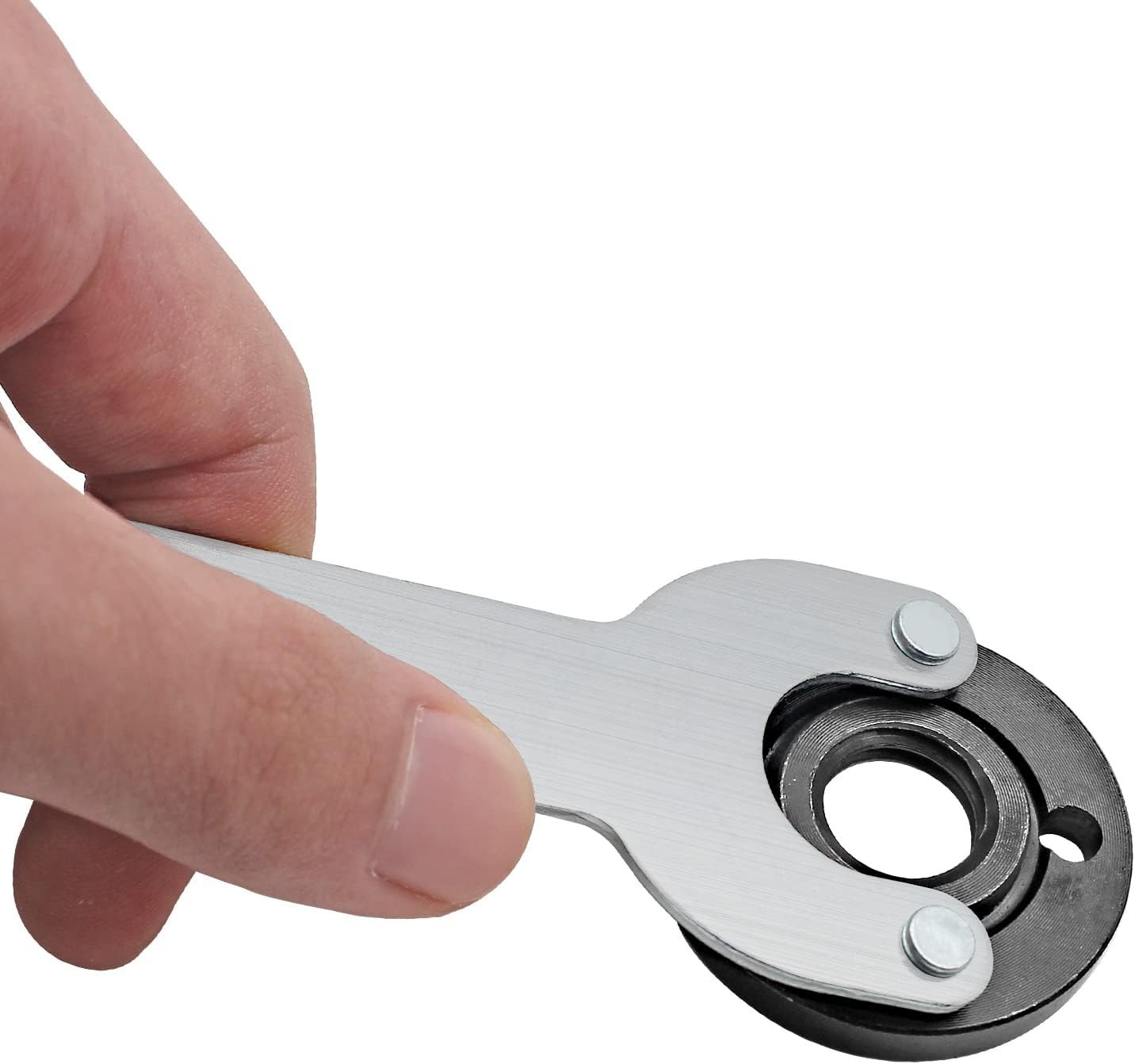 Durable Wrench and Lock Nuts Set for 4.5&Prime; and 5&Prime; Angle Grinders – 5/8-11 Size