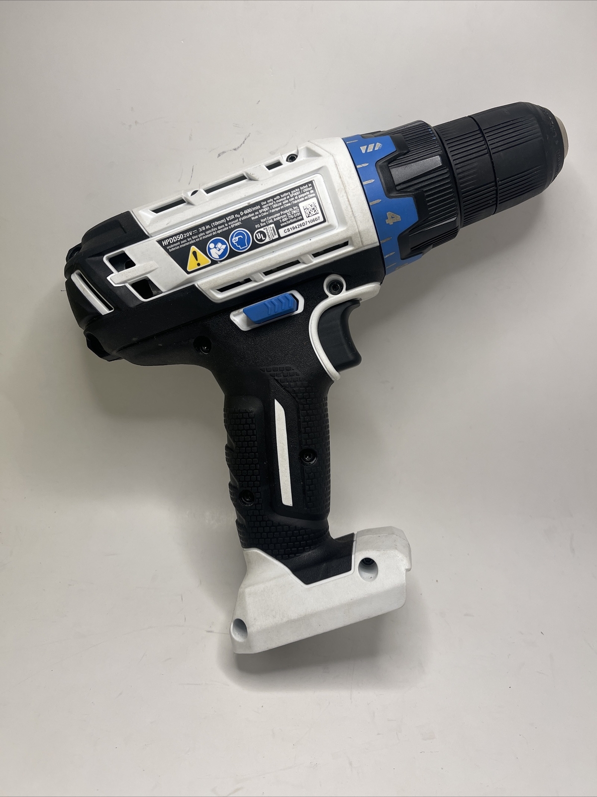 Hart HPDD50 20v 3/8” 20Volts Drill/Driver Cordless. (((TOOL ONLY)))