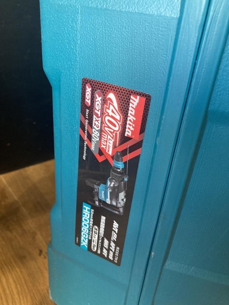 Makita HR006GZK 80Vmax 40Vx2 Hammer Drills Brashless Body Only With case Unused