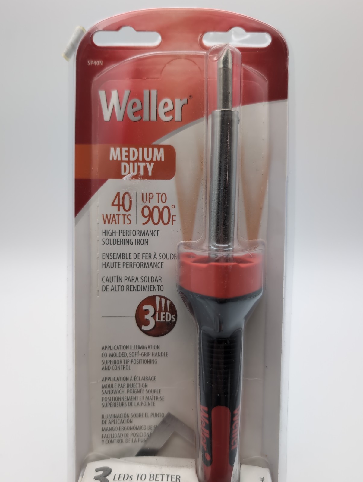 Weller Soldering Iron – SP40NUS New In Package Medium Duty W/ Leds Lights