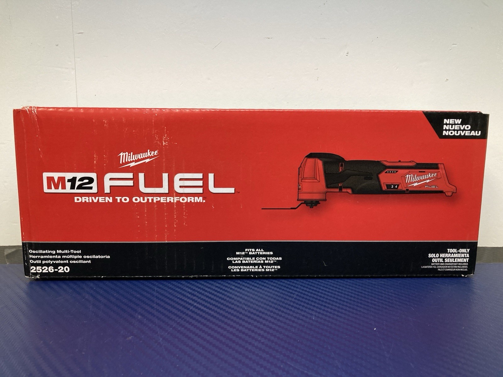 Milwaukee M12 FUEL Oscillating Multi-Tool Compact Cordless 2526-20 – Tool Only