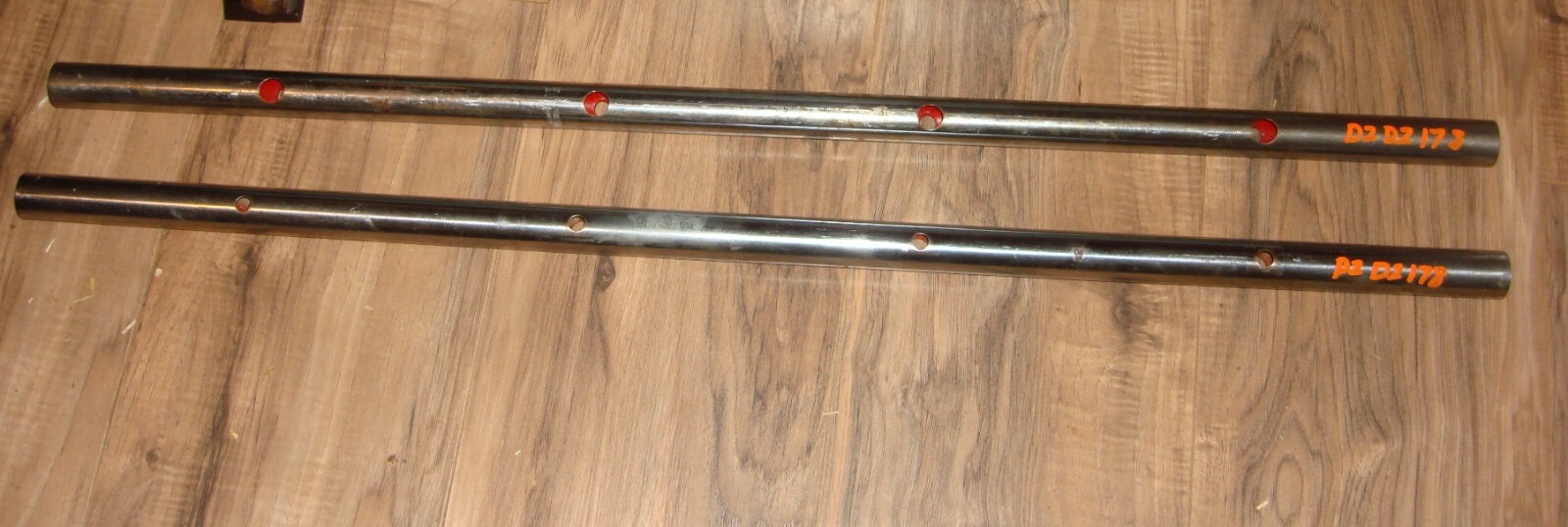 VTG Delta-Milwaukee-Rockwell 10&Prime; 34-740 Front & Rear Guide Rails 1&Prime; Diameter