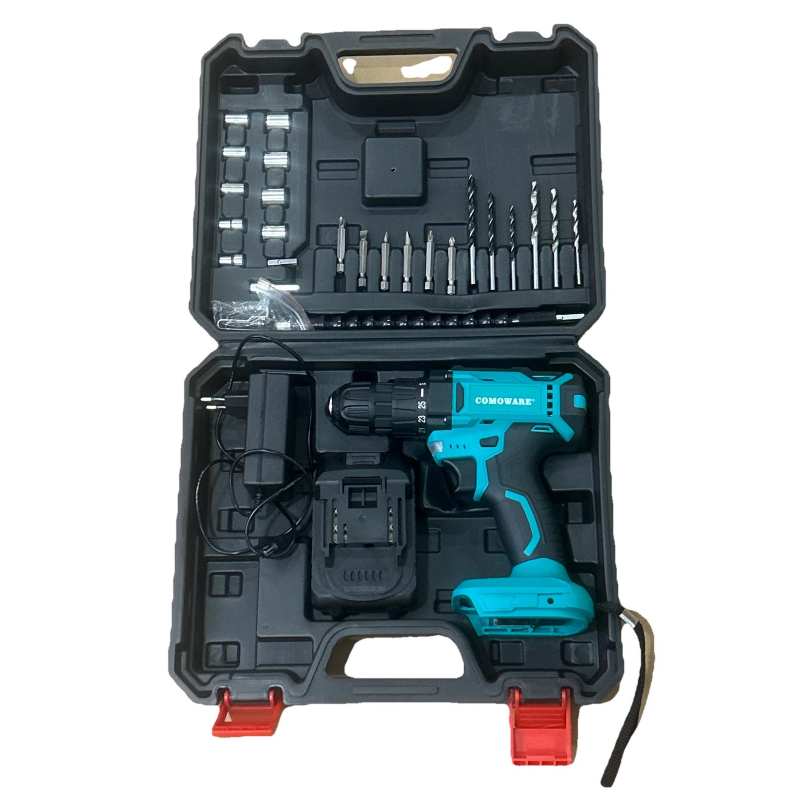 COMOWARE Cordless Driver Drill 20V Cordless Drill Read Description