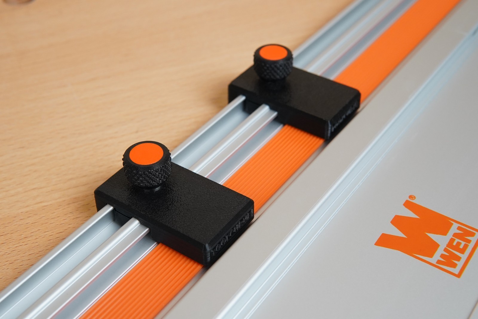 Wen Guide Rail Limit Stops – Pair of 2 for Wen Track Saw Guide Rails