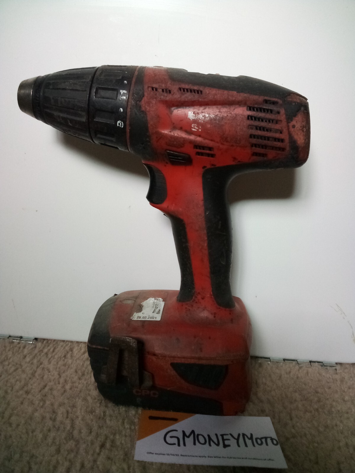 HILTI SFC 22-A CORDLESS DRILL DRIVER WITH B18/3.3 LI-ION CPC BATTERY