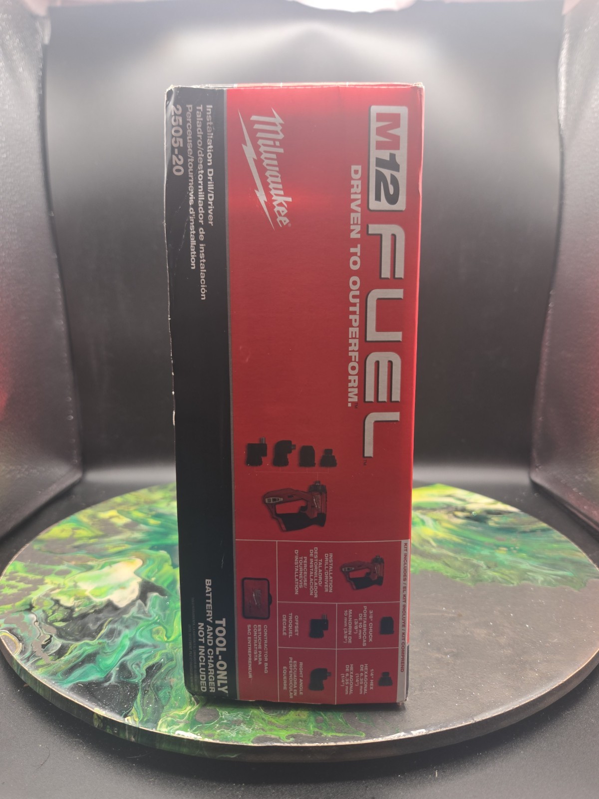 Milwaukee M12 FUEL 2505-20 Brushless Drill/Driver 4-in-1 300 in-lbs Red 12V