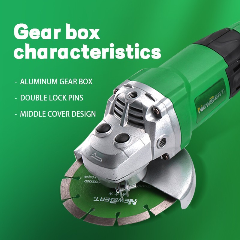 150mm Electric Angle Grinder Kit 1680W High Power w/ Diamond Cutting Disc