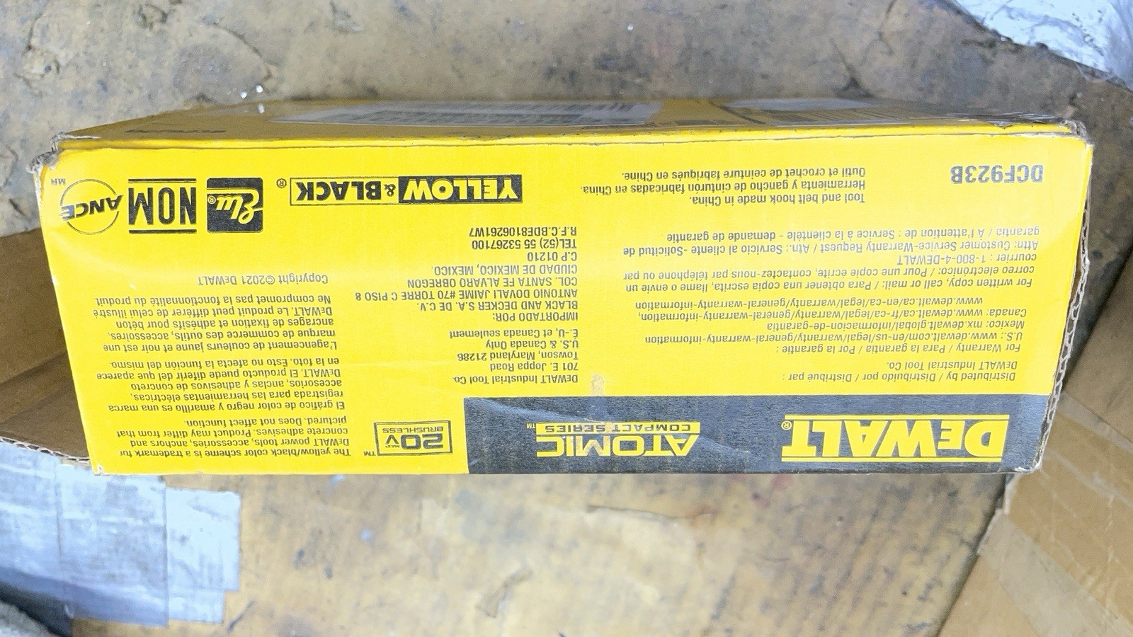 DEWALT DCF923B 20V 3/8inch Impact Wrench
