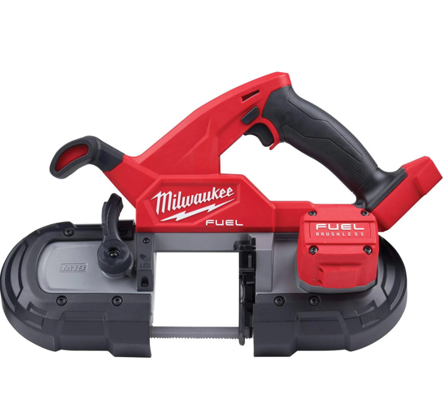 Milwaukee 2829-20 M18 FUEL 3-1/4&Prime; x 3-1/4&Prime; Compact Variable Speed Band Saw, Bare