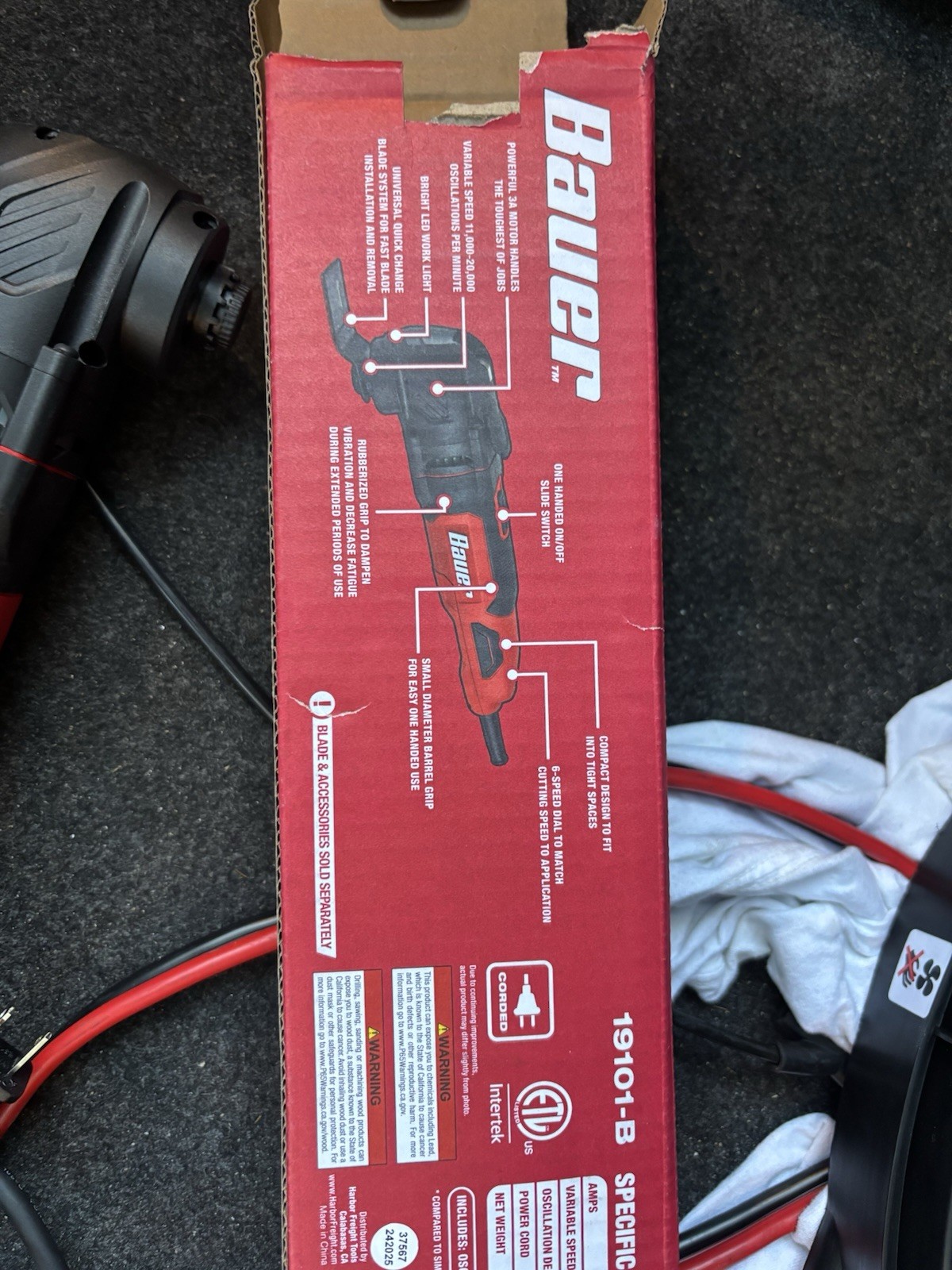 2.1 Amp New Condition Corded Oscillating Multi-function Tool Variable Speed NEW