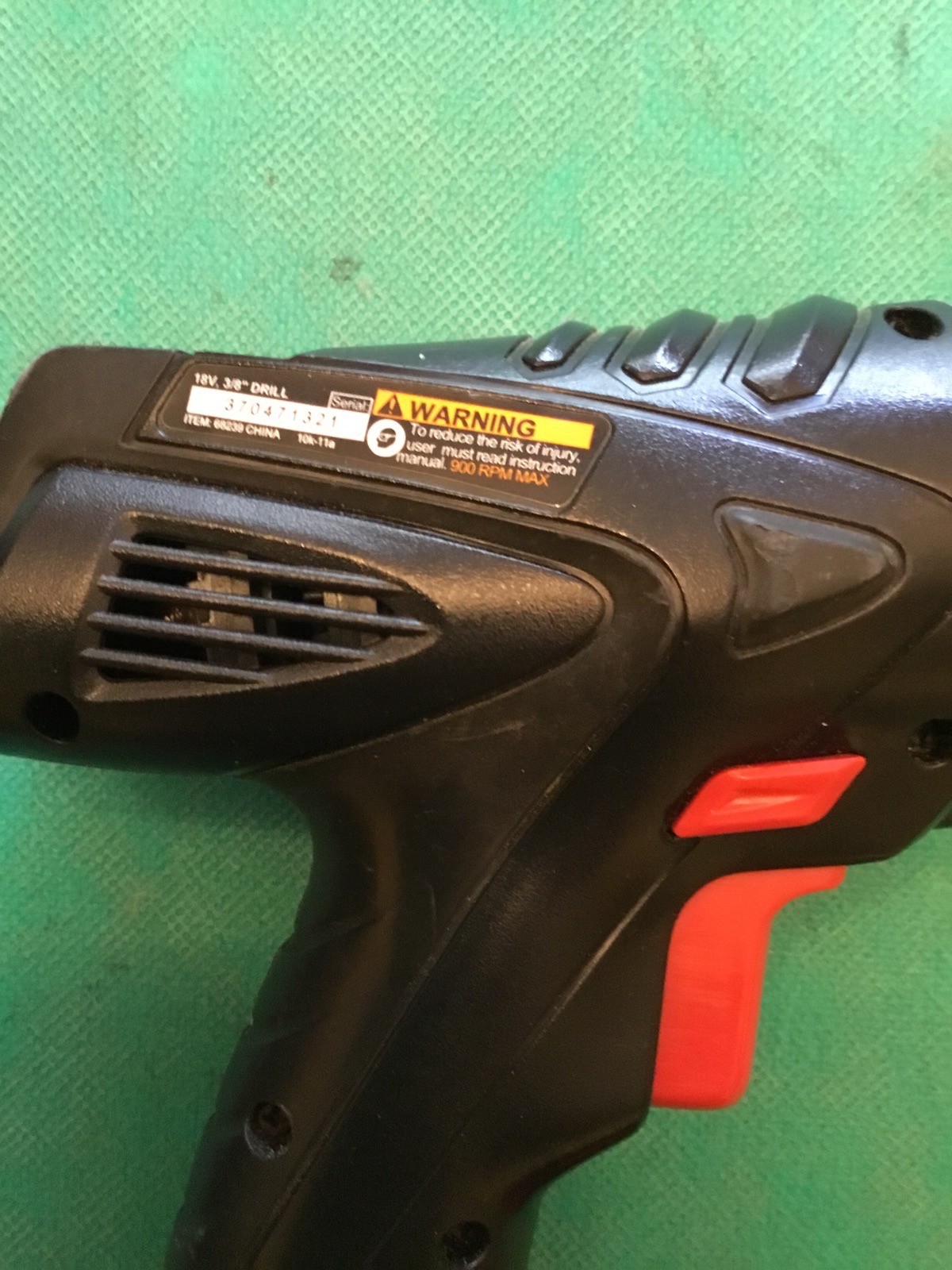 Drill Master 18V Cordless Drill W/Battery