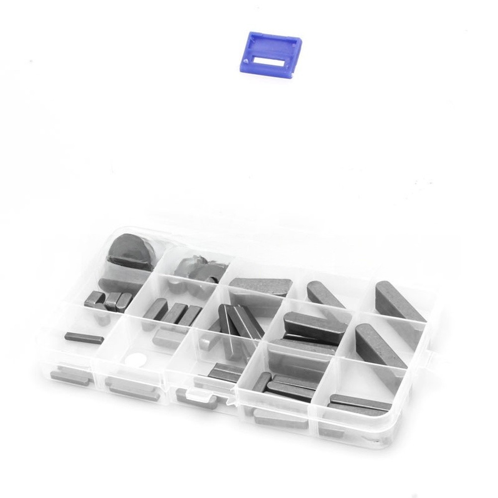 60PCS A Type Flat Key Pins Set Includes 3mm 5mm 6mm 8mm 10mm 12mm Sizes