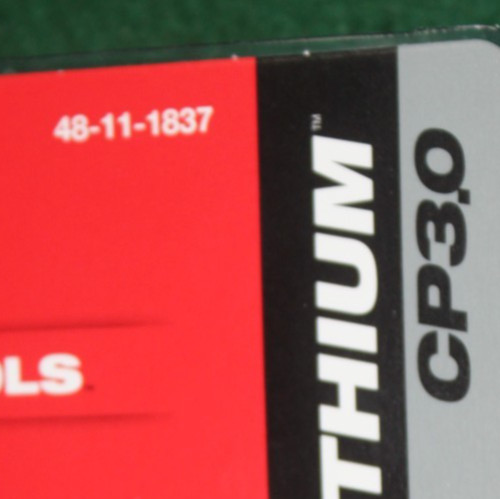 Genuine Milwaukee 48-11-1837 M18 RED LITHIUM CP3.0 Battery 2 pack, Brand New