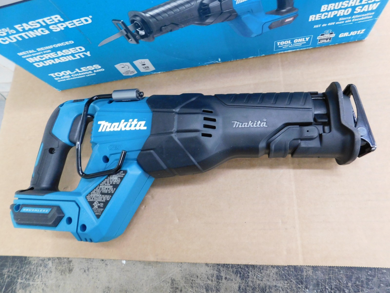 Makita saw Reciprocating Brushless 40V max XG tool only model GRJ01Z *NEW*